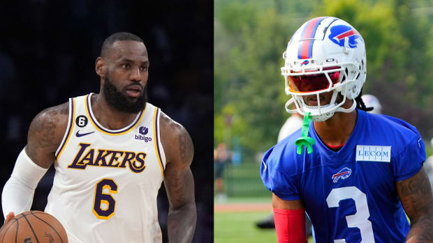 lebron james damar hamlin